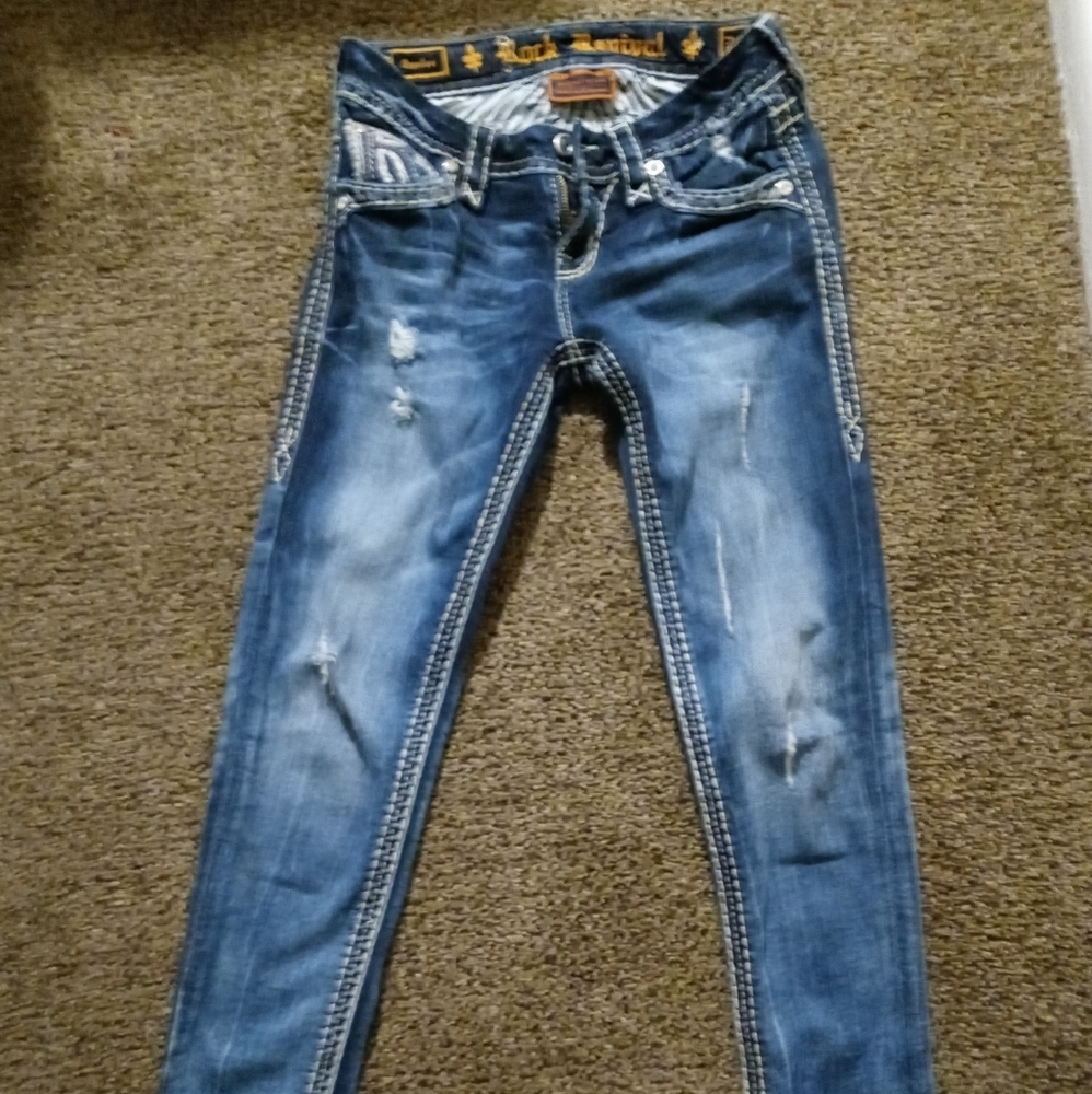 Rock Revival Ankle Skinny Jeans